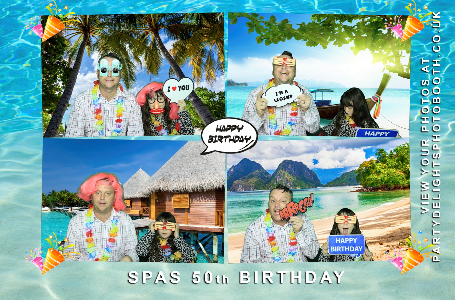 Spas 50th Birthday - Prints | View more photos from the event at gallery.partydelightsphotobooth.co.uk/u/PartyDelightsPhotoBooth/Spas-50th-Birthday-Prints
